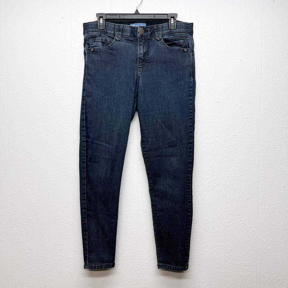 Democracy "Ab" Solution Jeans Womens 12 Stretch Elastic Waistband Cotton Stretch